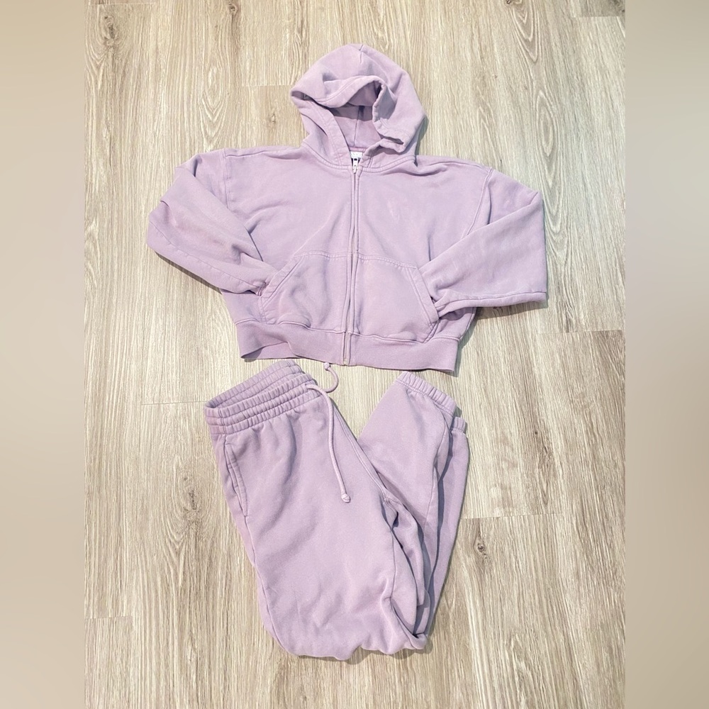 tna cozy boyfriend sweatsuit